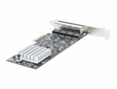 StarTech.com 4-Port 2.5Gbps NBASE-T PCIe Network Card, Intel I225-V Chip, Quad Port Computer Network Card, Multi-Gigabit NIC, PCI Express Server LAN Card, Desktop Ethernet Interface Card, PCI Express 
