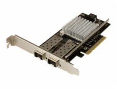 StarTech.com 10G Network Card - 2x 10G Open SFP+ Multimode LC Fiber Connector - Intel 82599 Chip - Gigabit Ethernet Card (PEX20000SFPI) - Síťový adaptér - PCIe 2.0 x8 nízký profil - 10GbE - 10GBase-LR