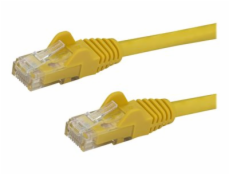 StarTech.com 3m CAT6 Ethernet Cable, 10 Gigabit Snagless RJ45 650MHz 100W PoE Patch Cord, CAT 6 10GbE UTP Network Cable w/Strain Relief, Yellow, Fluke Tested/Wiring is UL Certified/TIA - Category 6 - 