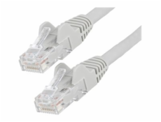 StarTech.com 1m LSZH CAT6 Ethernet Cable, 10 Gigabit Snagless RJ45 100W PoE Network Patch Cord with Strain Relief, CAT 6 10GbE UTP, Grey, Individually Tested/ETL, Low Smoke Zero Halogen - Category 6 -