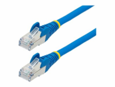 StarTech.com 5m CAT6a Ethernet Cable - Blue - Low Smoke Zero Halogen (LSZH) - 10GbE 500MHz 100W PoE++ Snagless RJ-45 w/Strain Reliefs S/FTP Network Patch Cord - Patch kabel - RJ-45 (M) do RJ-45 (M) - 