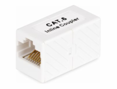 StarTech.com RJ45 Coupler 5-Pack, Inline Cat6 Coupler, Female to Female (F/F) T568 Connector, Unshielded Ethernet Cable Extension - 5 Pack (IN-CAT6-COUPLER-U5) - Síťový propojovací kabel - RJ-45 (F) d