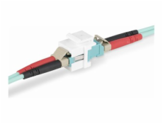 StarTech.com LC to LC Coupler, LC Fiber Coupler, LC/UPC Keystone Jack, Fiber Optic LC Keystone Coupler for Patch Panel - LC to LC Duplex (DMFKSLCLCCOUPLER) - Síťový propojovací kabel - LC single-mode 