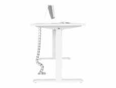 StarTech.com Spine Cable Management - Weighted Base Plate - Cord Cover - Cable Organizer - Cord Protector - Cable Raceway (CMVBMOD) - Kabelový organizér - montáž na stůl - 1.29 m - stříbrná