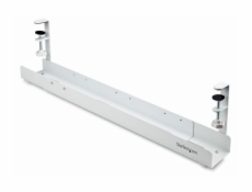 StarTech.com Under Desk Cable Management Tray, Clamp-on Installation - Zásuvka pro management kabelů - montáž pod stůl - bílá - 120 cm