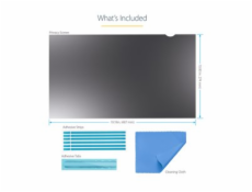 StarTech.com 22-inch 16:9 Computer Monitor Privacy Filter, Anti-Glare Privacy Screen with 51% Blue Light Reduction, Black-out Monitor Screen Protector w/+/- 30 deg. Viewing Angle, Matte and Glossy Sid