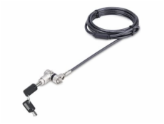StarTech.com Universal Laptop Lock 6.6ft (2m), Security Cable For Notebook Compatible With Noble Wedge/Nano/K-Slot; Keyless Combination Locking Cable - Anti-Theft Cut-Resistant Steel Cable (UNIVC4D-LA