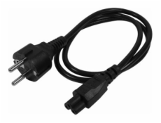 StarTech.com 3m (10ft) Laptop Power Cord, EU Schuko to C5, 2.5A 250V, 18AWG, Notebook / Laptop Replacement AC Cord, Printer/Power Brick Cord, Schuko CEE 7/7 to Clover Leaf IEC 60320 C5 - Laptop Charge