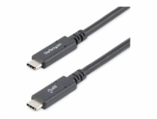 StarTech.com USB C to USB C Cable - 6 ft / 1.8m - 5A PD - USB-IF Certified - M/M - USB 3.0 5Gbps - USB C Charging Cable - USB Type C Cable (USB315C5C6) - USB kabel - 24 pin USB-C (M) rovné do 24 pin U