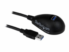 StarTech.com 5ft SuperSpeed USB 3.0 Extension Cable for Desktop - STP - USB-A Male to USB-A Female Cable for Computer - Black (USB3SEXT5DKB) - Prodlužovací šňůra USB - USB typ A (F) do USB typ A (M) -