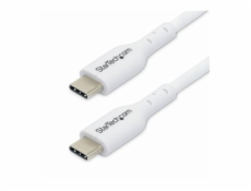 StarTech.com 2m (6.6ft) White USB-C Charging Cable, USB C Cable, USB 2.0 Type-C Laptop Charger Cord, 60W 3A Power Delivery, TPE Jacket, USB-C Data Transfer Cable, M/M - USB kabel - 24 pin USB-C (M) do