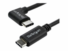 StarTech.com Right Angle USB-C Cable - 1m / 3 ft - Reversible - M/M - USB Type C Cable - USB-C Charge Cable - USB C to USB C Cable (USB2CC1MR) - USB kabel - 24 pin USB-C (M) rovné do 24 pin USB-C (M) 