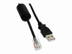 StarTech.com 6 ft Smart UPS Replacement USB Cable AP9827 - USB cable - USB (M) to RJ-45 (10 pin) (M) - 6 ft - black - USBUPS06 - Kabel USB - USB (M) do RJ-45 (10 pinů) (M) - 1.8 m - černá