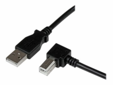 StarTech.com 3m USB 2.0 A to Right Angle B Cable Cord - 3 m USB Printer Cable - Right Angle USB B Cable - 1x USB A (M), 1x USB B (M) (USBAB3MR) - Kabel USB - USB typ B (M) do USB (M) - USB 2.0 - 3 m -