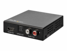 StarTech.com HDMI Audio Extractor - 4K 60Hz - HDMI Audio De-embedder - HDR - Toslink Optical Audio - Dual RCA Audio - HDMI Audio (HD202A) - Extraktor zvukového signálu HDMI - černá