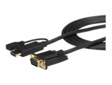StarTech.com HDMI to VGA Cable - 3 ft / 1m - 1080p - 1920 x 1200 - Active HDMI Cable - Monitor Cable - Computer Cable (HD2VGAMM3) - Kabel adaptéru - HDMI, Micro-USB typ B (pouze napájení) do HD-15 (VG