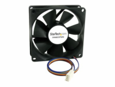 StarTech.com 80x25mm Computer Case Fan with PWM - Pulse Width Modulation Connector - computer cooling Fan - 80mm Fan - pwm Fan (FAN8025PWM) - Ventilátor skříně - 80 mm - černá
