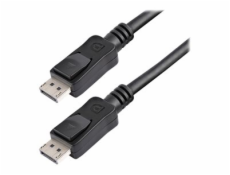 StarTech.com 7m DisplayPort Cable with Latches M/M - Kabel DisplayPort - DisplayPort (M) do DisplayPort (M) - 7 m - opatřený západkou - černá