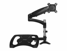 StarTech.com Laptop Monitor Stand - Computer Monitor Stand - Full Motion Articulating - VESA Mount Monitor Desk Mount - Montážní sada (pole clamp, rubber pad, laptop shelf, pružinové rameno, swivel ar