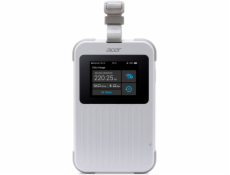 ACER Router Connect Enduro M6E,20GB SIMO,5G,LTE,2.4  touch display,Wifi,NFC,USB-C,2.4GHz,8000mAh,White