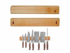 Lišta Dellinger stylová magnetická na nože z akáciového dřeva 500 x 65 x 20 mm