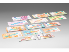 Wissner Hrací peníze Eura 140 ks