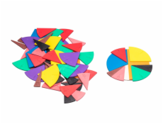 Wissner Kruhové výseče pro výuku zlomků 71 ks