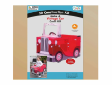 Fiesta Crafts 3D skládačka Vintage auto červené