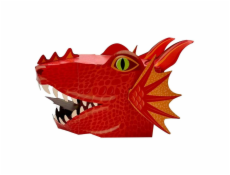 Fiesta Crafts Kreativní sada 3D maska Červený drak