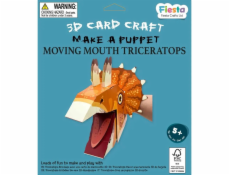 Fiesta Crafts Kreativní sada 3D loutka Triceratops