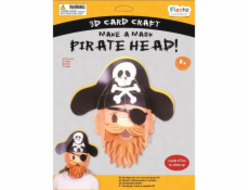 Fiesta Crafts Kreativní sada 3D maska Pirát