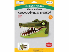 Fiesta Crafts Kreativní sada 3D maska Krokodýl