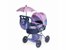 Dětský kočárek DeCuevas 85076 skládací pro panenky se slunečníkem a taškou Magic Bubble 2024 - 60 cm