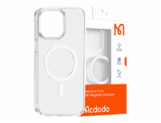 Magnetické pouzdro McDodo pro iPhone 15 Pro (čiré)