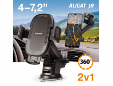 Držák do auta s výsuvným ramenem HA21 Aligator Multi na čelní sklo a palubní desku, univerzální