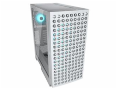 COUGAR PC skříň AIRFACE ECO RGB White Mid Tower Airflow 2 x 180mm ARGB PWM Fans 1x 120mm ARGB Fan 