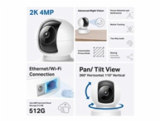 Kamera TP-Link Tapo C222 IP, 3MPx, WiFi, přísvit