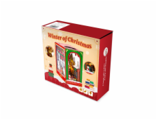 2Kids Toys 3D skládačka Zarážka na knihy Bílé Vánoce