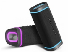 WG - Bluetooth Speaker WG AirFlex7, 10W, TWS, LED, černá