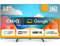 CHiQ L32M9PD TV 32  Powerbank, HD, smart, Google TV, Dolby Audio, dbx-tv, HDR 10