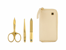 Zwilling Maniküre Pediküre Set 3tlg. mit Nagelschere, Leder