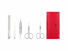 Zwilling Maniküre Pediküre Set 5tlg. mit Nagelschere, Leder