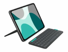 Logitech FLIP FOLIO pre iPad Pro 11 (M4), iPad Air 11 (M2+M3), iPad Air (5.gen.), US , grafitová