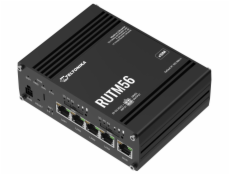 Teltonika RUTM56 průmyslový router, dual modem, 5G, 4G, 5x Gbit RJ45, WiFi 5