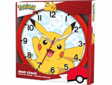 Kids Euroswan Nástěnné hodiny Pokémon Pikachu 25 cm
