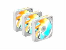 GIGABYTE ventilátor EZ CHAIN RVS FAN 3-PACK, 3x120mm, bílá