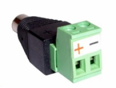 Napájecí konektor se svorkovnicí pro zdroj