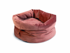 Designed by Lotte Pelíšek pro kočky Fluco růžový 45x35x45cm