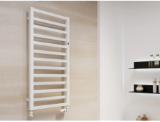 Alkotest GRŁ-G/A-1800X512-B / AQUAFORM / ASAMI / VERTIKÁLNÍ KOUPELNOVÝ RADIÁTOR 1800X512 BÍLÝ 742W / DOLE 50MM /
