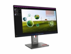 LENOVO LCD P27Q-40 - 27 ,IPS,matný,16:9,2560x1440,178/178,4ms,350cd/m2,1500:1,HDMI,DP,USB-C,USB Hub,VESA,Pivot